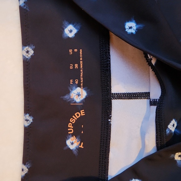 The Upside Activewear Yoga, Gym Full Leght  workout, Floral, leggings Sz 8 - Picture 7 of 8